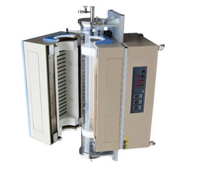 1200°C Large Vertical Tube Furnace with 8'' or 11" Quartz tube & Vacuum Flange - OTF-1100X-III-VT - Image 3