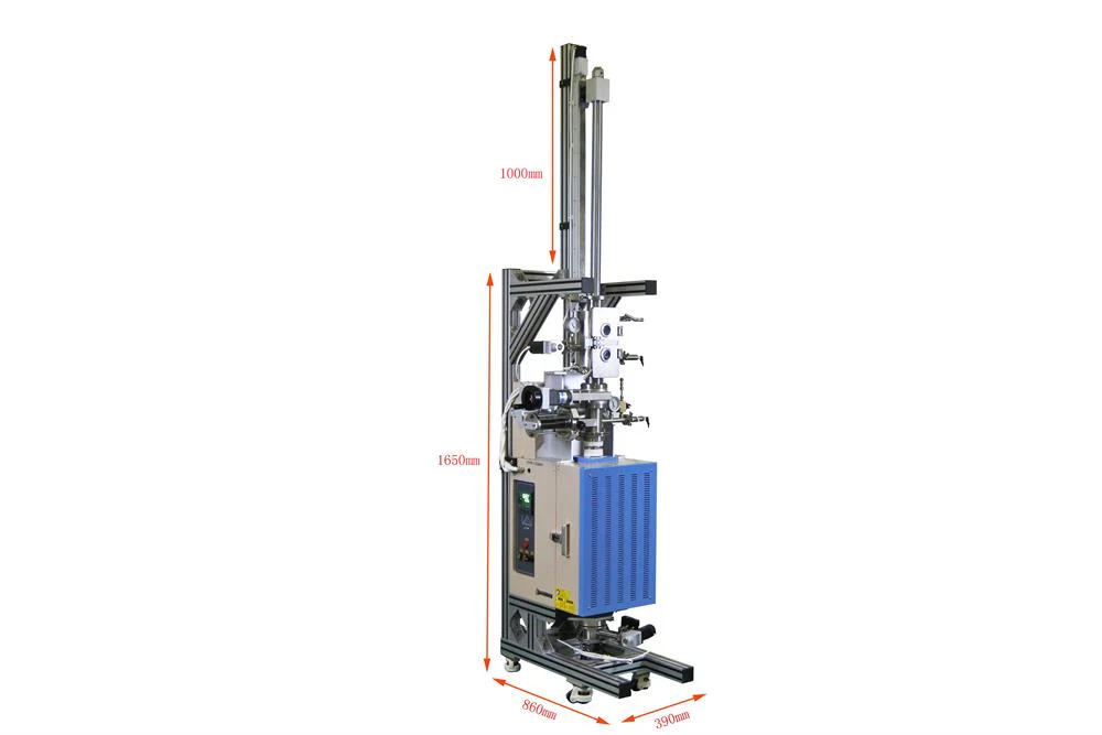 1200 Vertical Automatic Gas Quenching Tube Furnace(60mm ) - OTF-1200X-VGQ-60 - Image 3