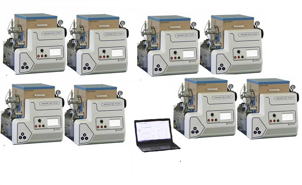 1200 °C Max 5" Automated Tube Furnace for AI Material Research - OTF1200XS5-ASD - Image 4