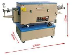 1200C Max.5" Three Zone Rotary Tube Furnace - OTF1200XIIIR5L - Image 3
