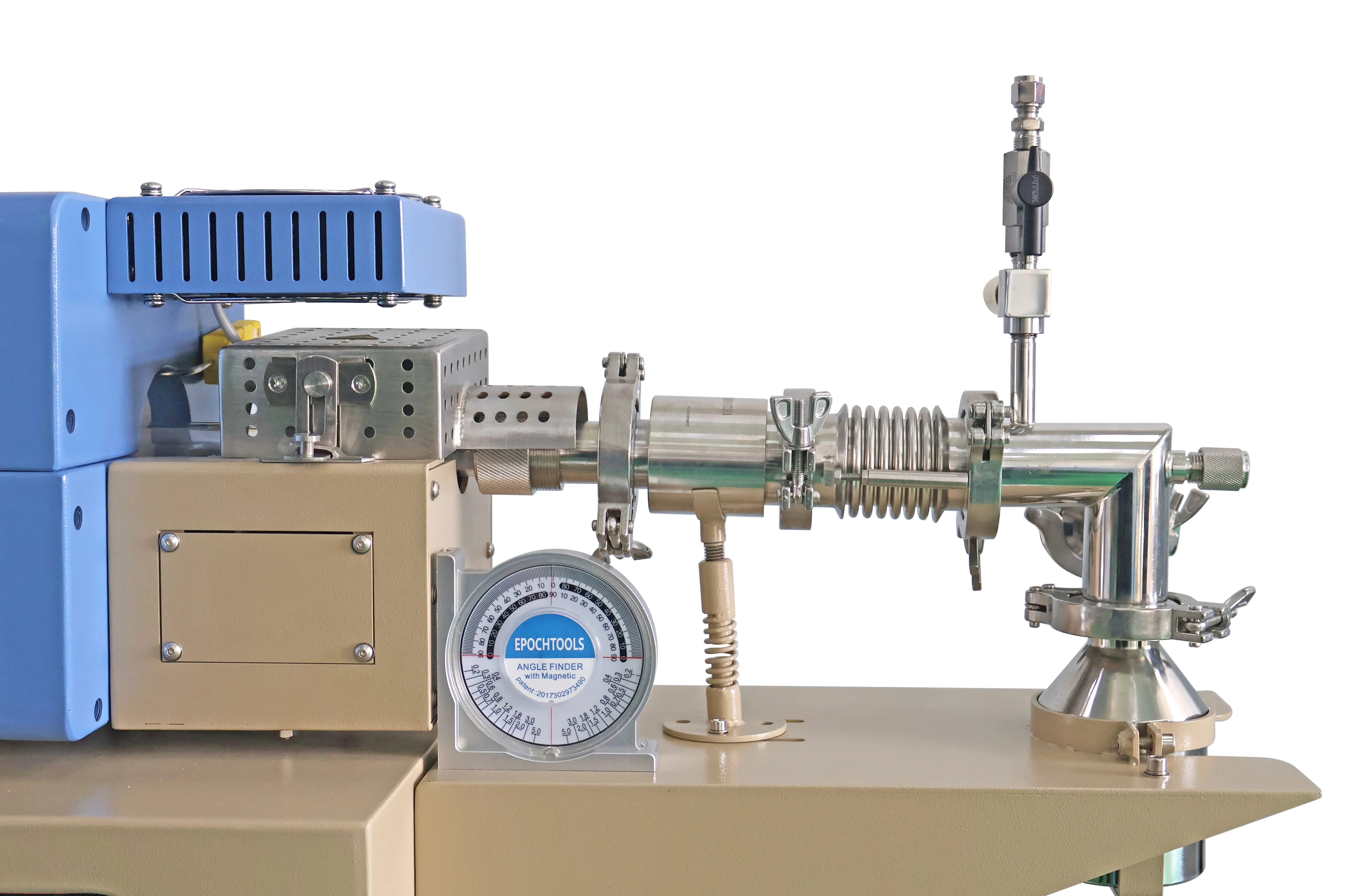 1100°C Dual-Zone Rotary Tube Furnace with Automatic Feeding & Collecting, 110V - OTF1200XIISR-AF - Image 5