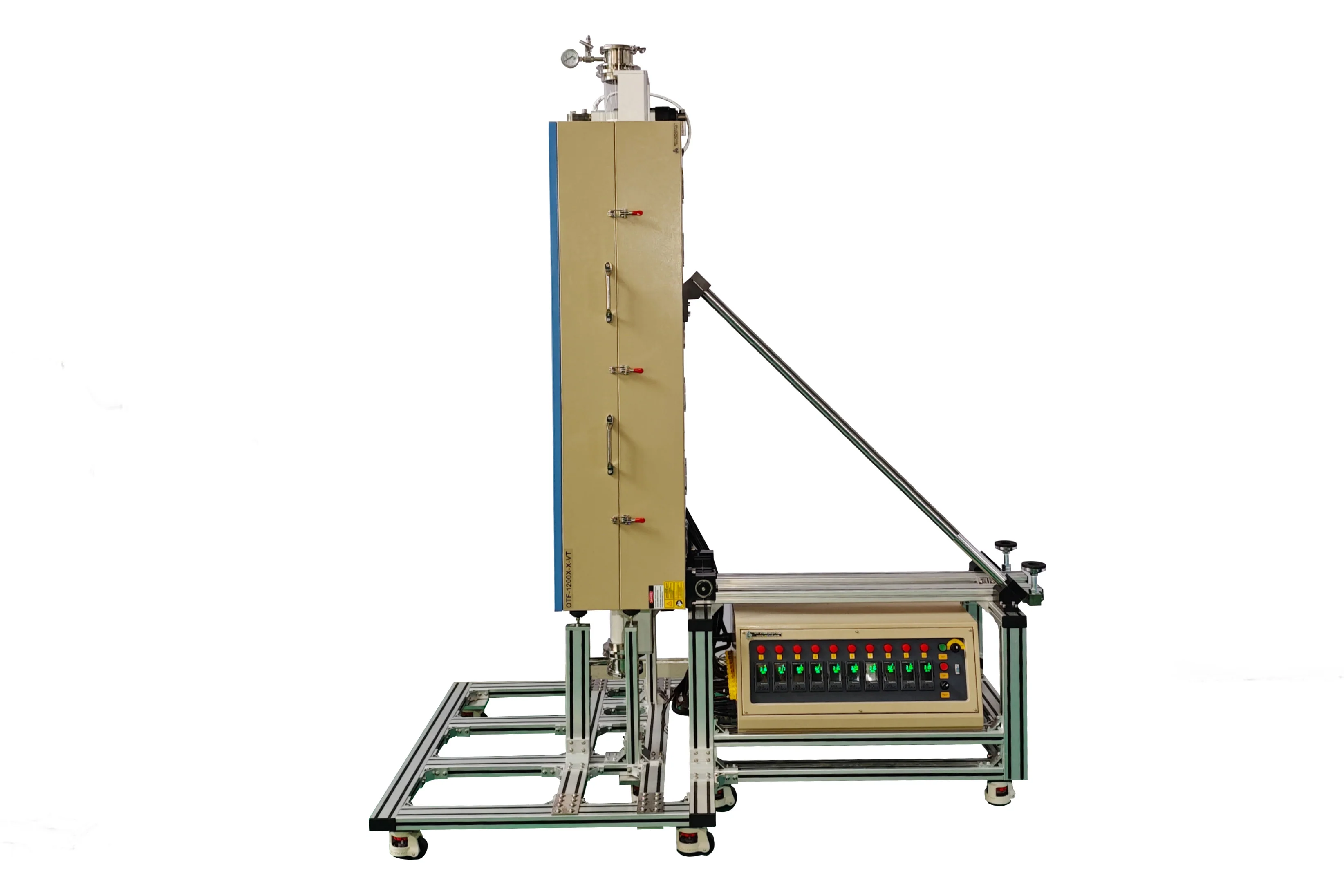 1200°C, 10-zone  Ø25-100 mm Tube Furnace w/ Horizontal & Vertical Positions - OTF-1200X-X-VT - Image 7