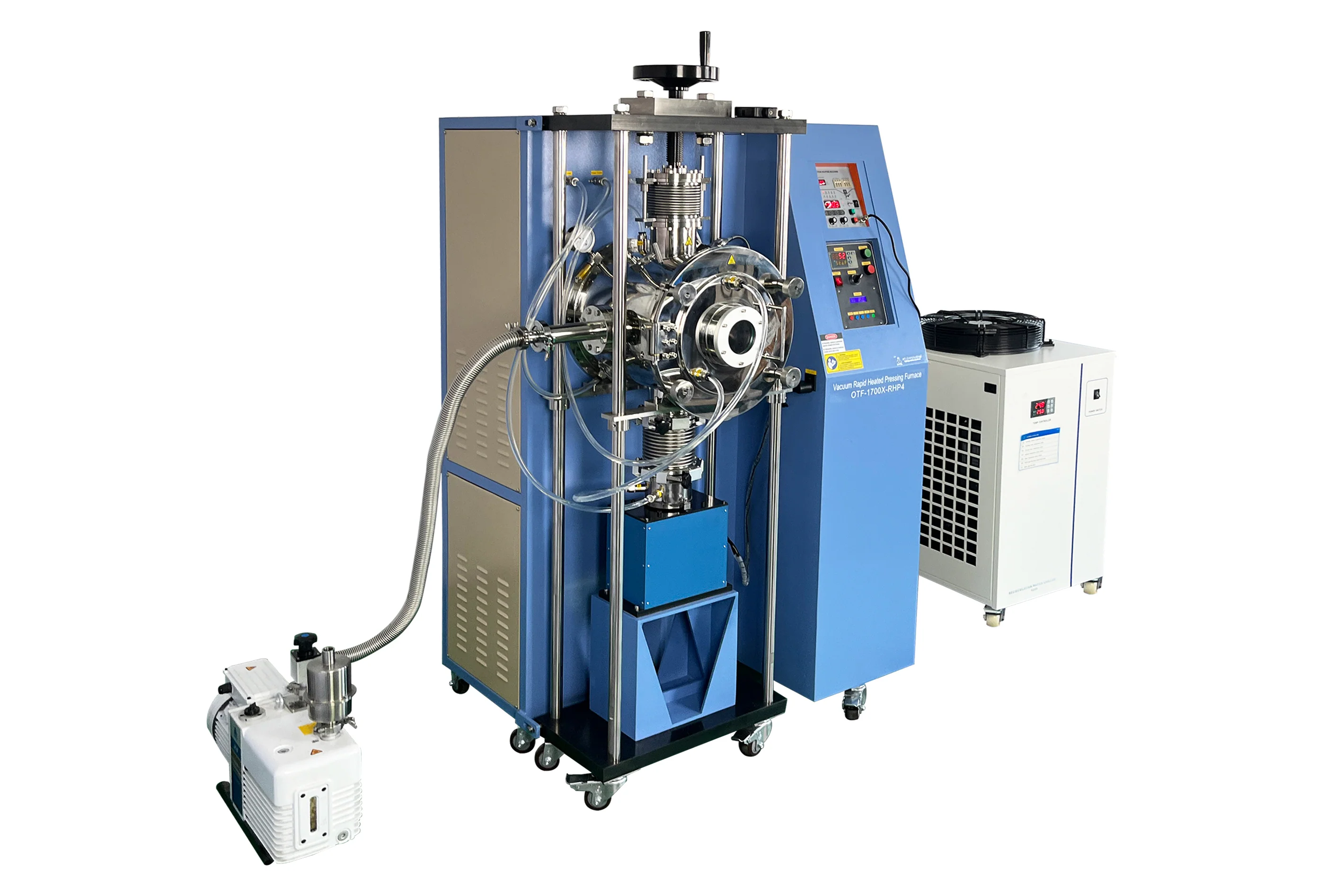 1700ºC Vacuum Rapid Heated Pressing Furnace up to 100 MPa with Graphite Die - OTF-1700X-RHP4 - Image 3