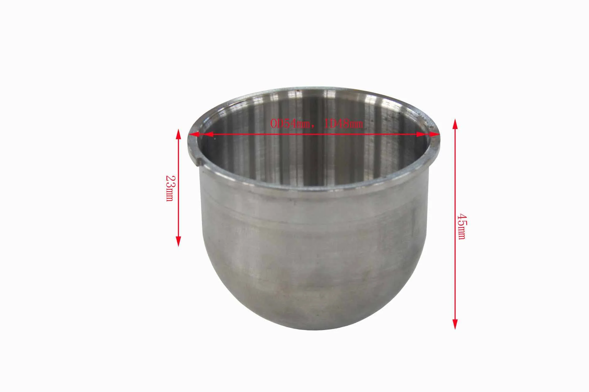 80 mL Cr12MoV Alloy Containers w/ Adaptor for Vacuum Planetary Centrifugal Milling - PCV-SS-80 - Image 3