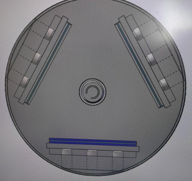 3" Holder for Sample Edge Polishing with Three Slots & Two Dead Weights - EQ-PF-3E - Image 3