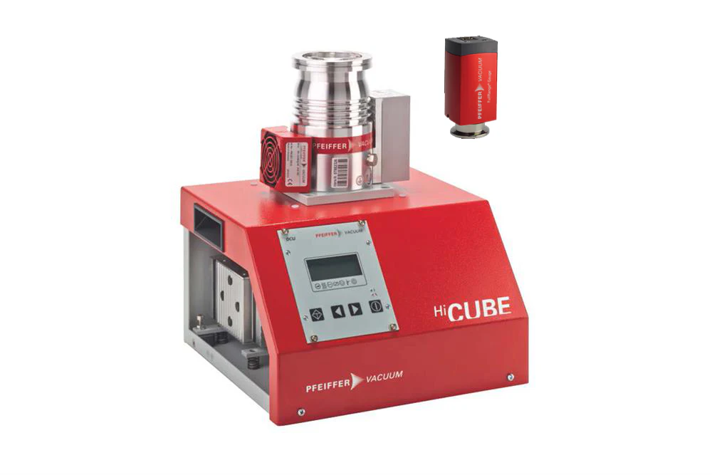 260 L/s Compact Turbo Vacuum Pump with Vacuum Gauge - Made in Germany - PV-DN100-LD - Image 2