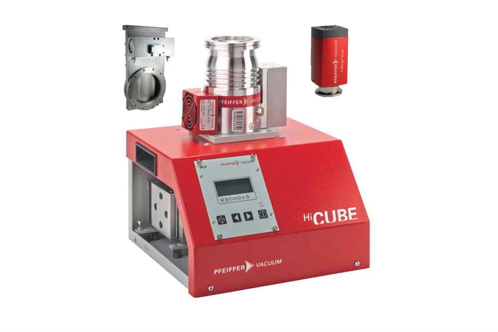 67 L/s Compact Turbo Vacuum Pump with Vacuum Gauge - Made in Germany - PV-DN63-LD - Image 2