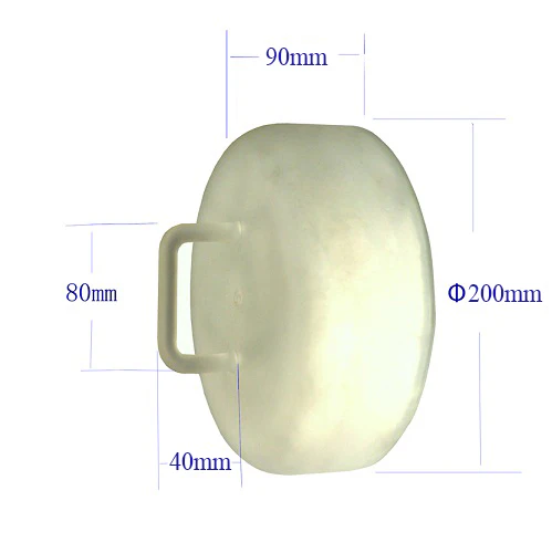 Quartz Thermal Block with Handle for 8.5" Quartz Tube Furnace - QTB-85 - Image 2