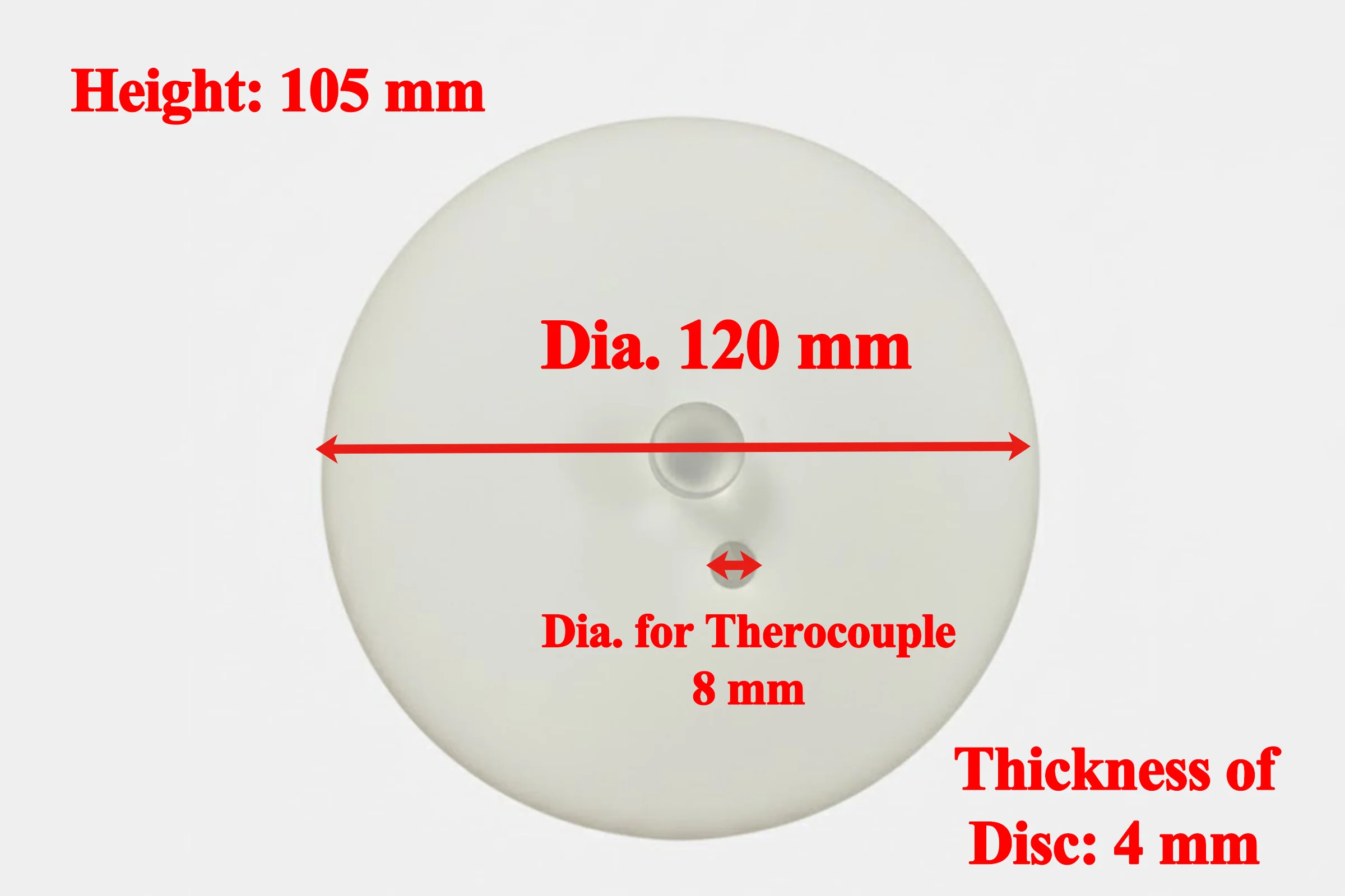 Multi-Stack Quartz Thermal Block for 5" Tube - QTB120 - Image 3