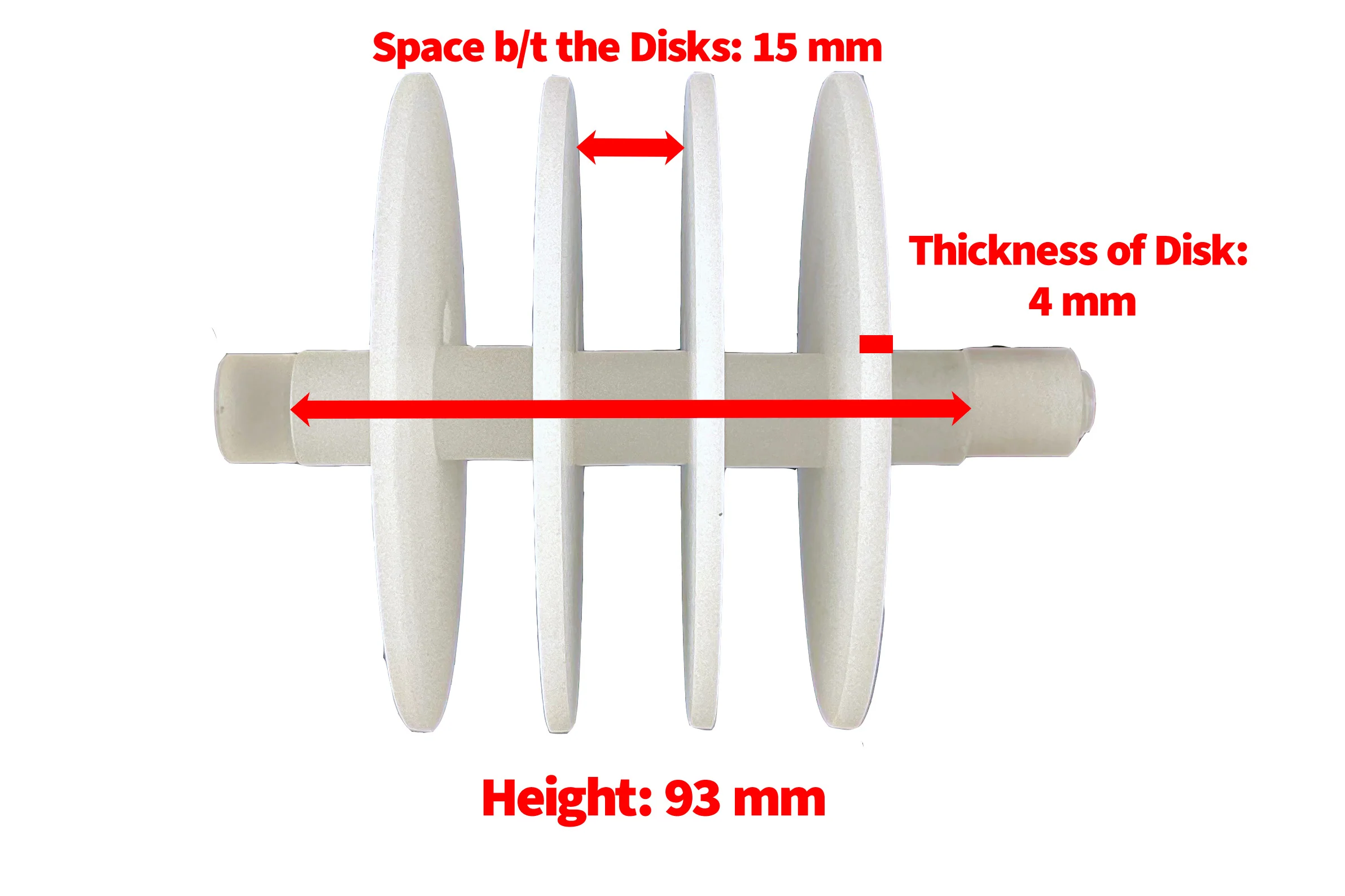 Multi-Stack Quartz Thermal Block: 90 mm Dia for 100 mm O.D Tube Furnace - QTB9047 - Image 3