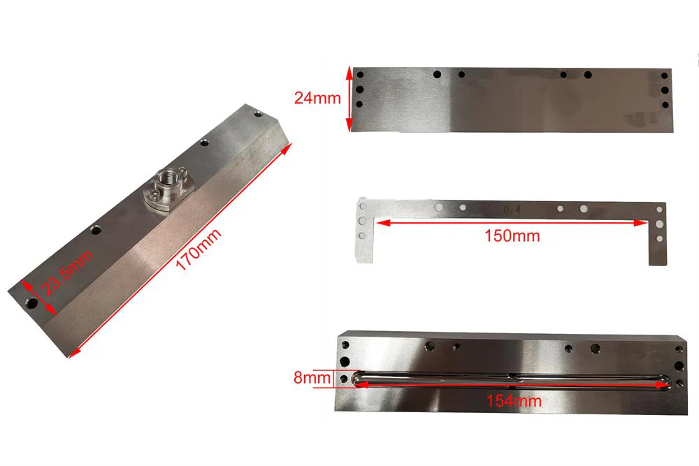 Slot Die Heads with Optional Width of 50 100, 150, 200, or 300 mm for DIY Slot Die Coater - SDH - Image 6