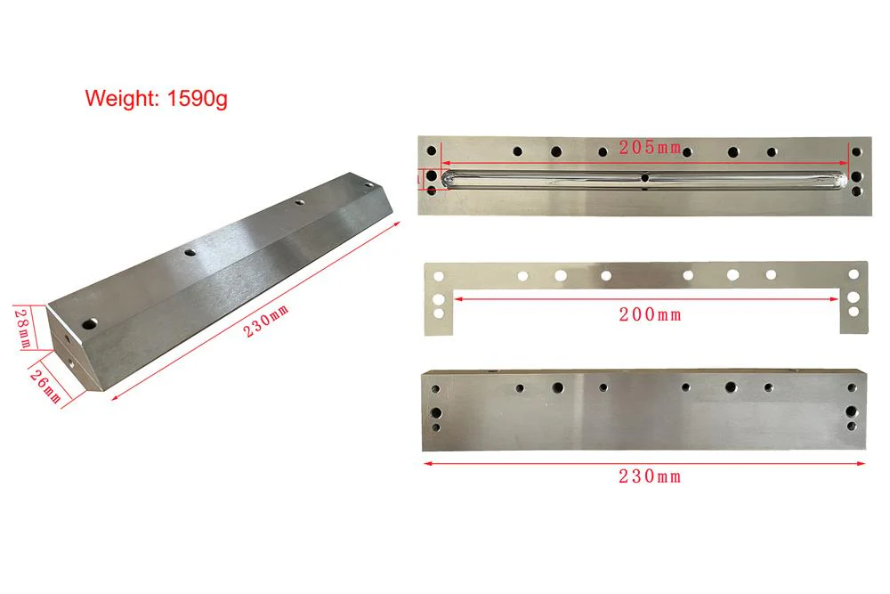 Slot Die Heads with Optional Width of 50 100, 150, 200, or 300 mm for DIY Slot Die Coater - SDH - Image 7
