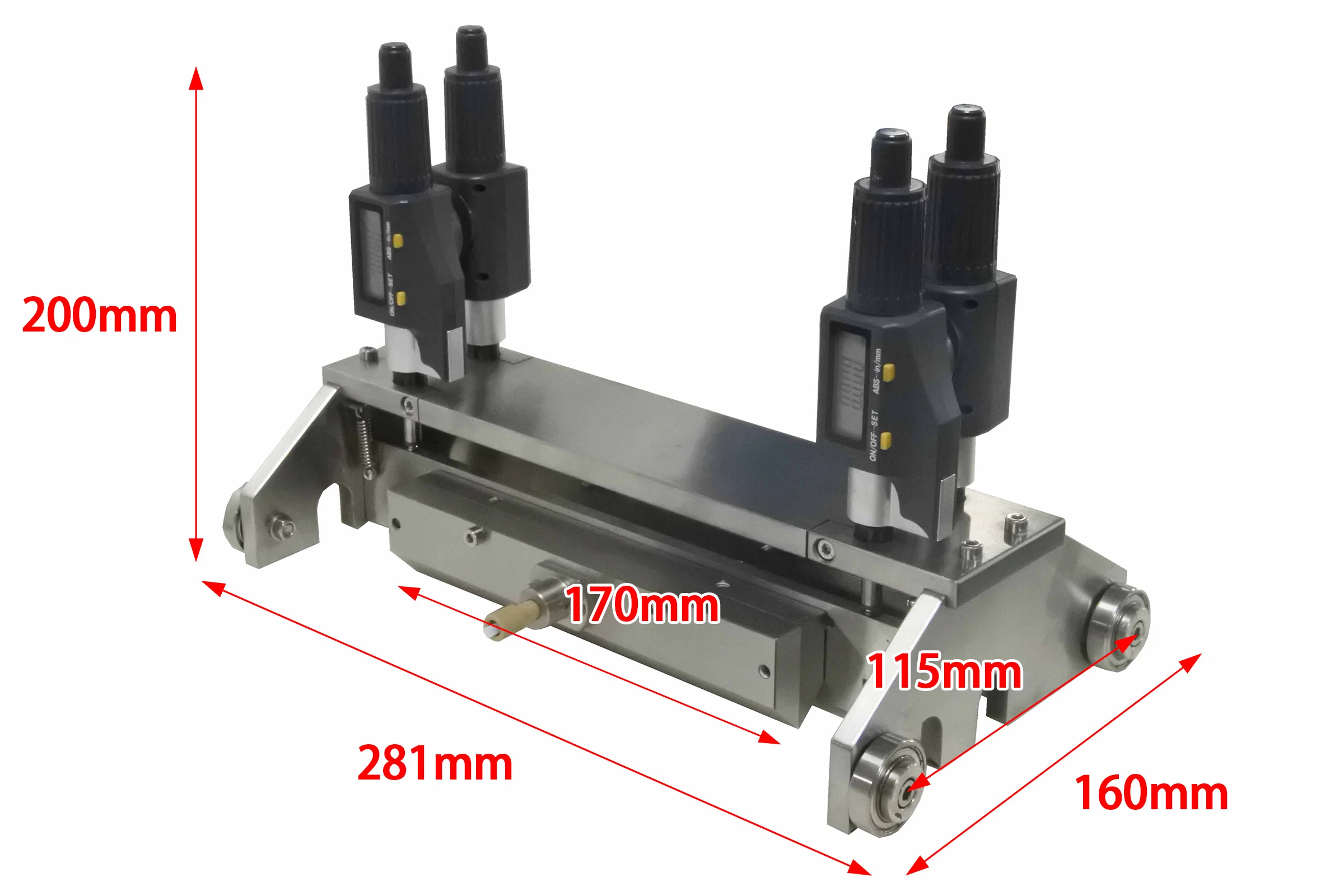 Dual Slot Die Film Applicator with Rollers (150 mm Coating Width) - SEKTQ150DSD - Image 4