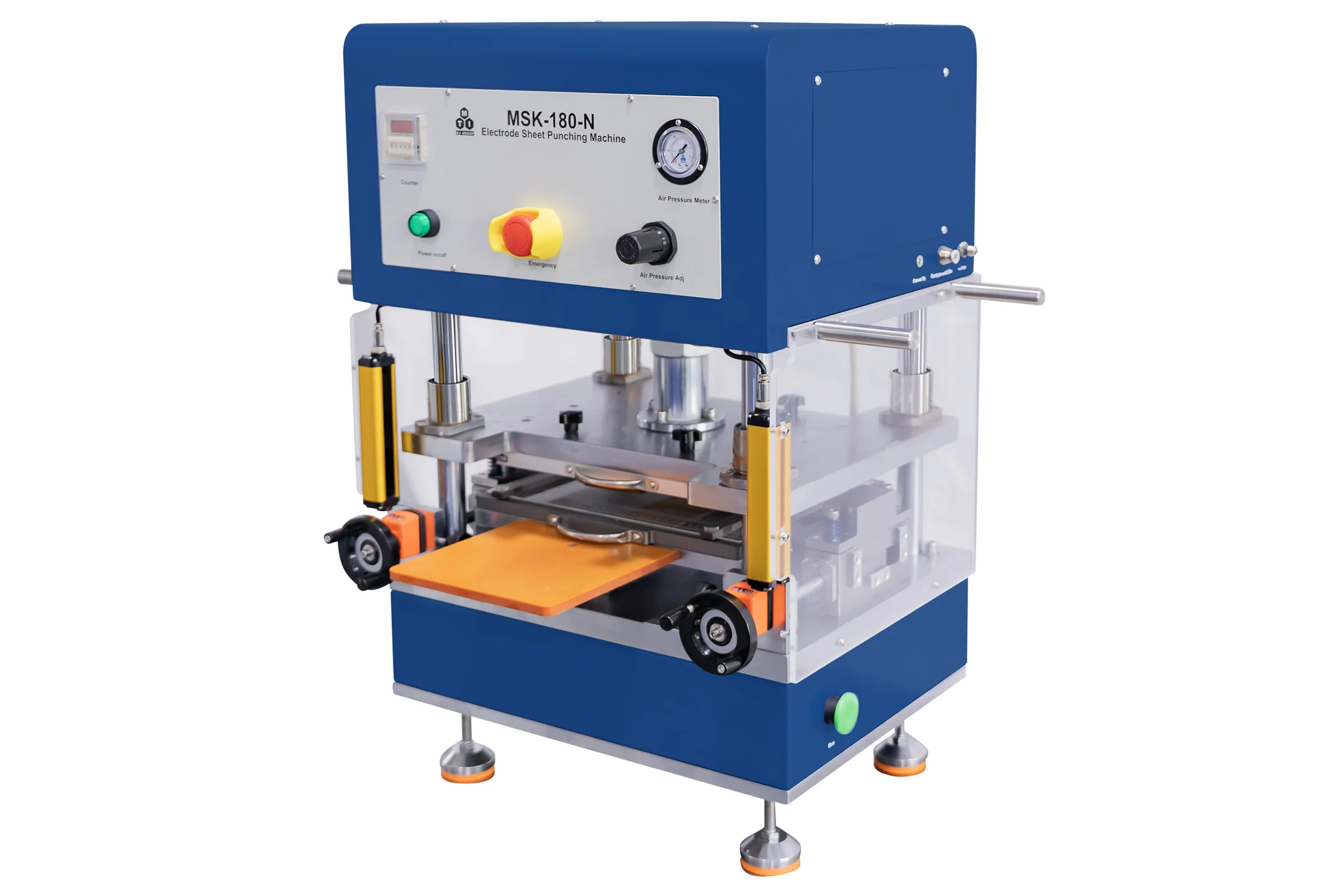 Semi-Automatic Die Cutter for Pouch Cell Electrodes (Max. 200 L x 200 W, mm) Compatible with Glovebox - MSK180NG - Image 3