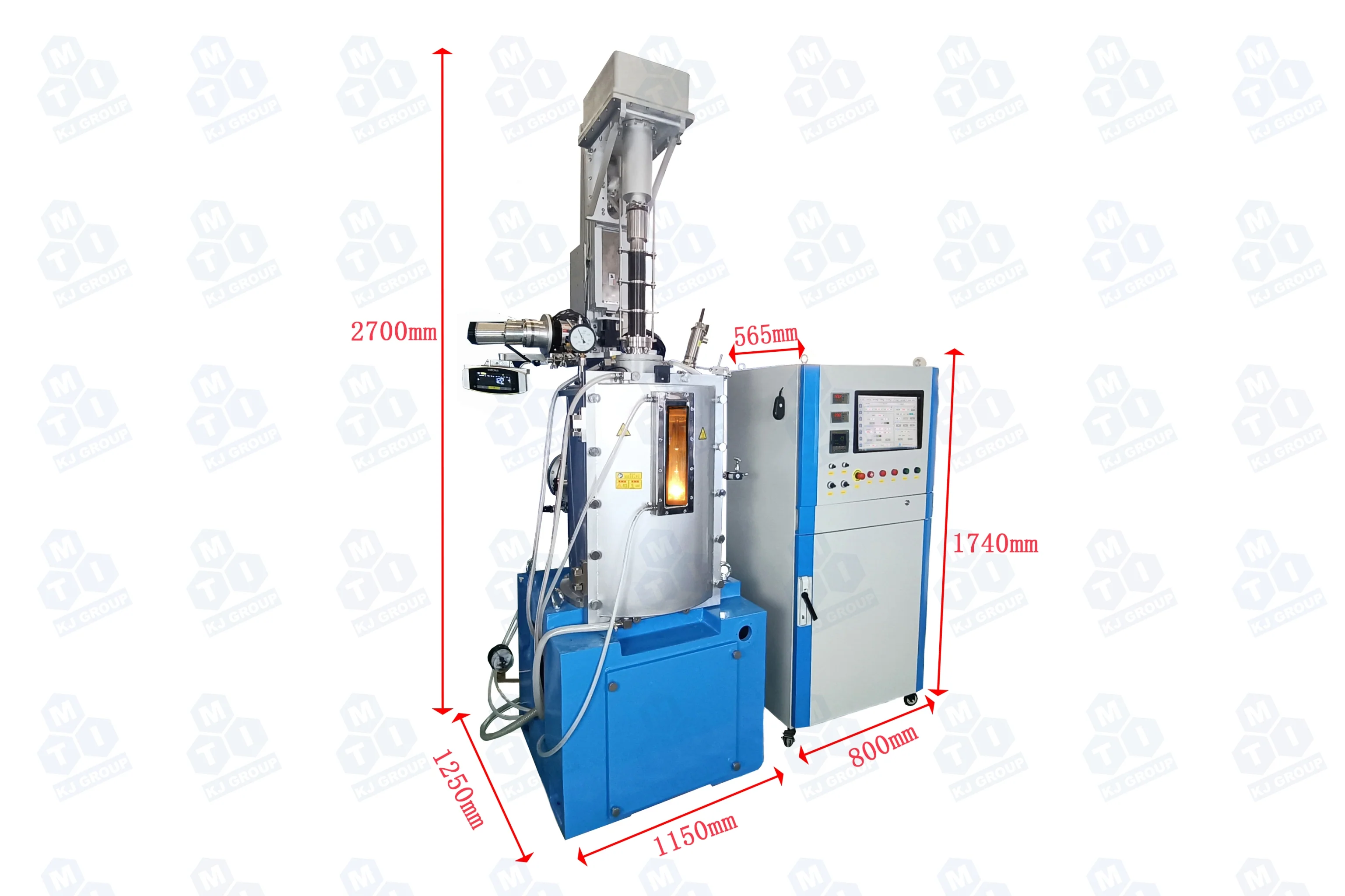 Czochralski Crystal Growth System up to 2100°C - SKJ-50CZ - Image 3
