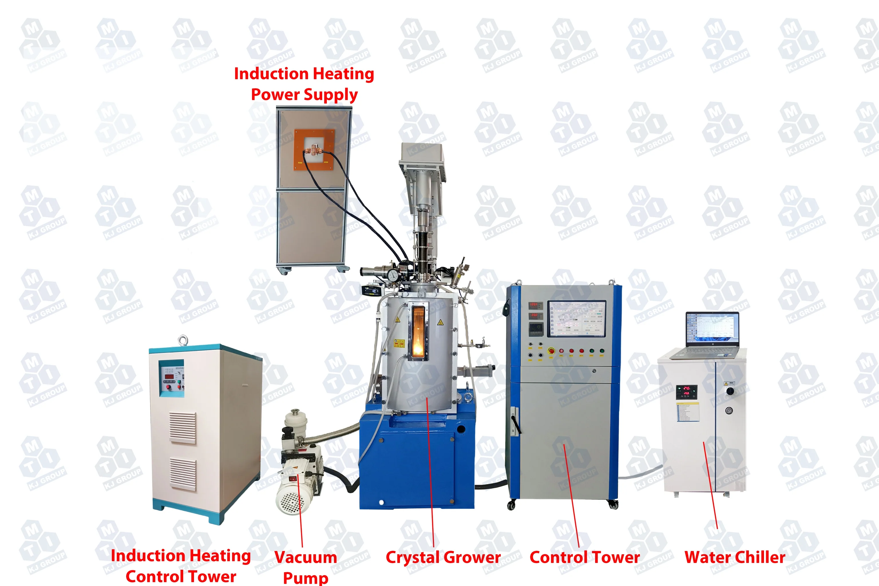 Czochralski Crystal Growth System up to 2100°C - SKJ-50CZ - Image 4