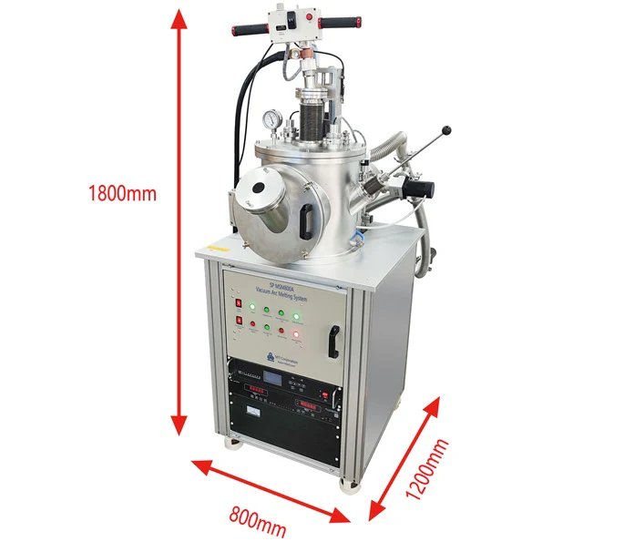 Arc Melting System up to 500g with Casting Function and Vacuum & Water Chiller - SP-MSM-800A - Image 5