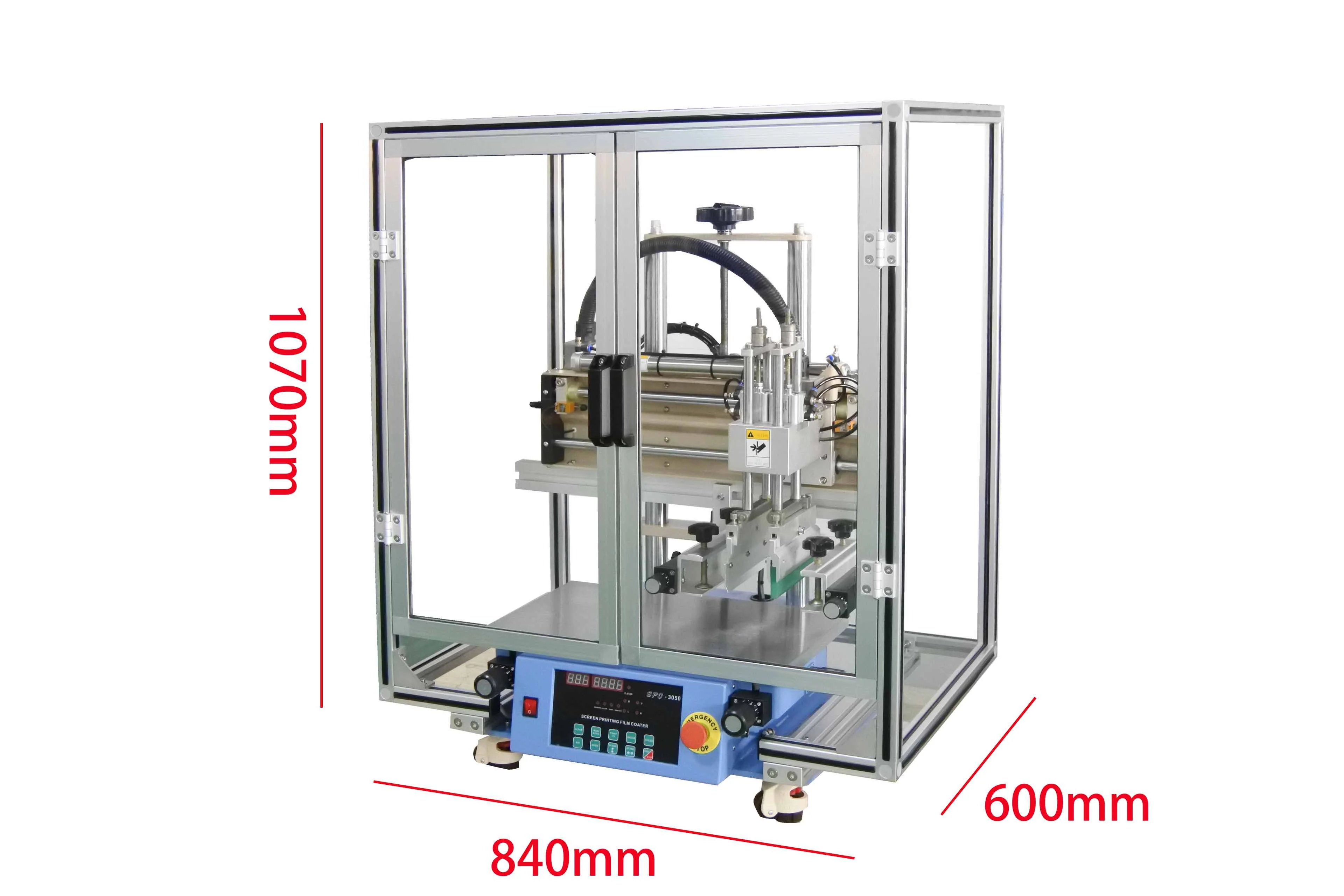 Bench-Top Semi-Automatic Screen Printing Film Coater with Vacuum Chuck (280x350 mm Max.) - SPC-3050 - Image 3