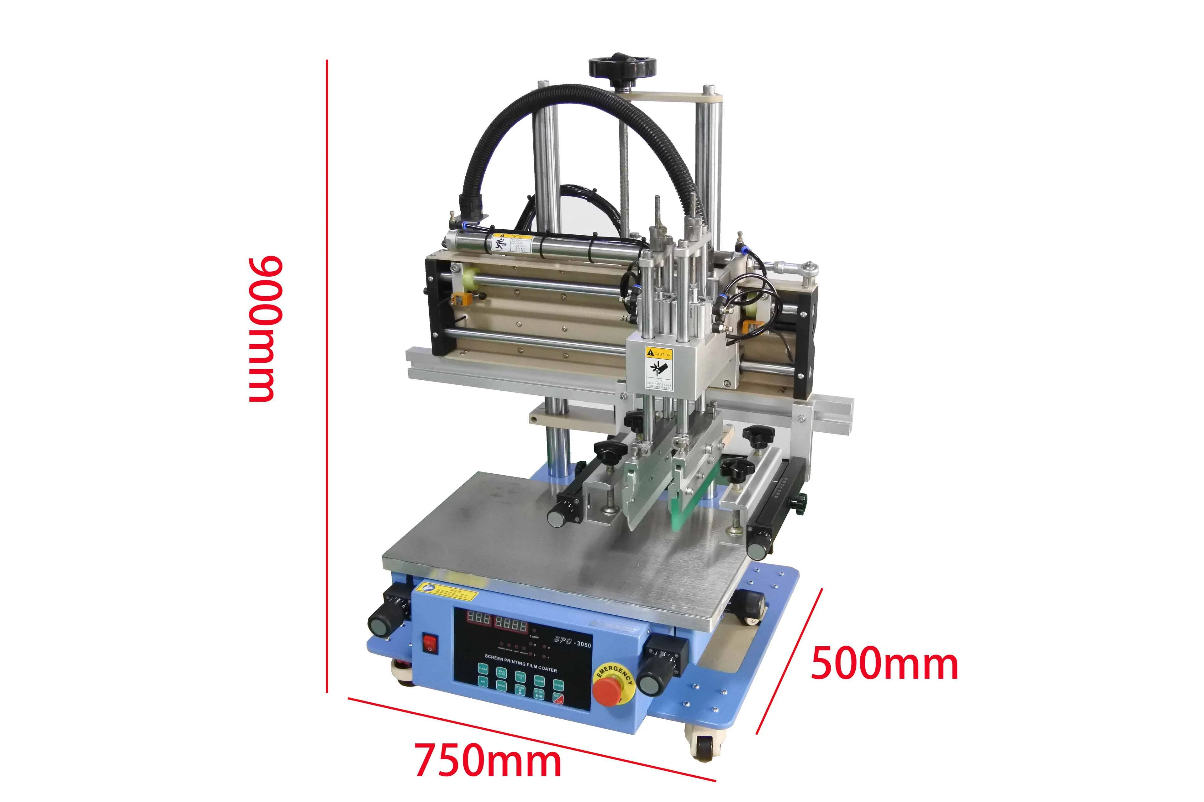 Bench-Top Semi-Automatic Screen Printing Film Coater with Vacuum Chuck (280x350 mm Max.) - SPC-3050 - Image 4