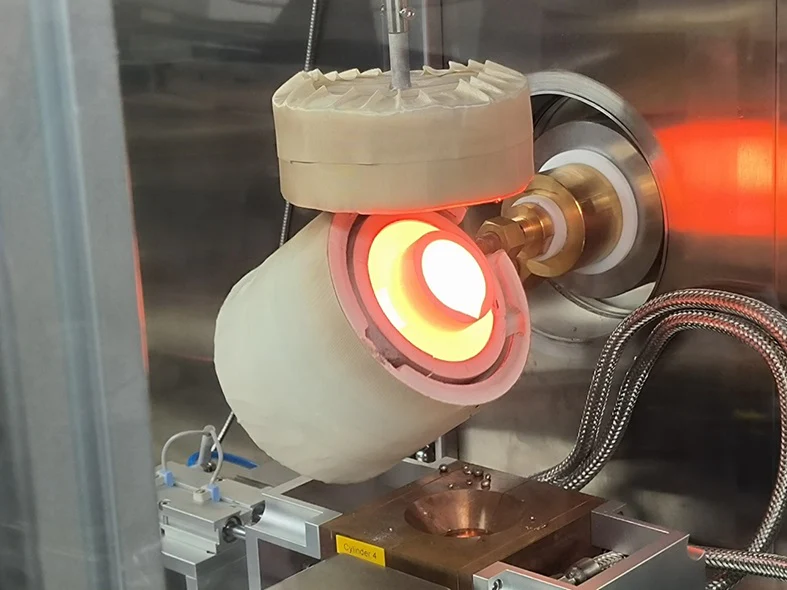 10 Crucibles Automatic Induction Melting and Casting System with Stirring Function up to 2000ÂșC- SPG50K25AB-GB - Image 6