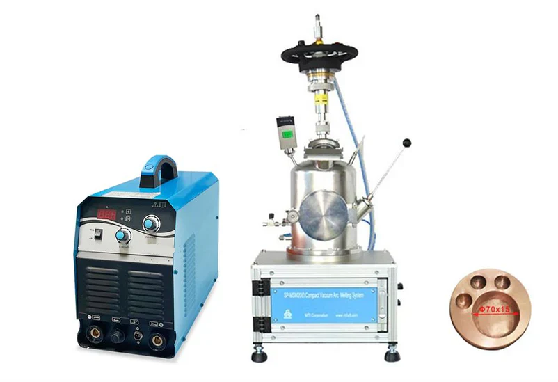 Benchtop Vacuum Arc Melting System with Large Cavity up to 200 g (Fe) - SP-MSM200 - Image 4