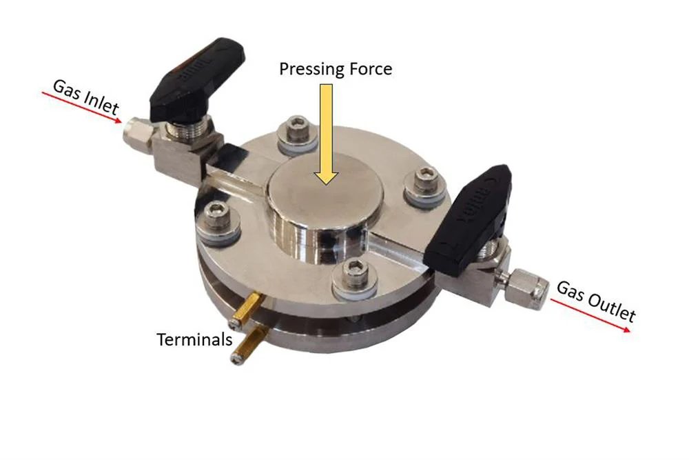 Quick Assembly Split Pouch Cell (1" × 1") for Battery Material Testing - STC-PC25 - Image 2