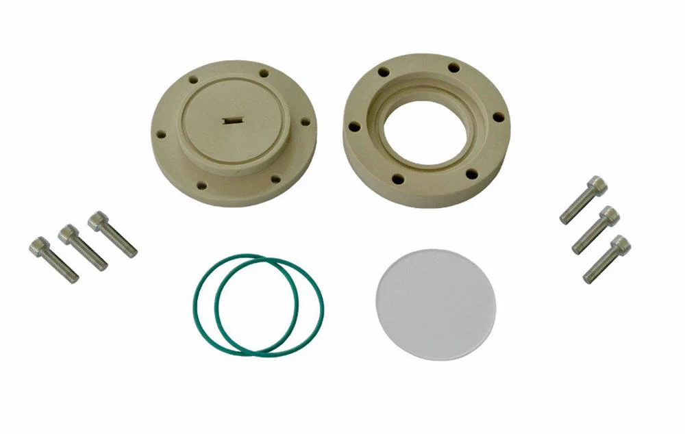 Split Cell w/ Quartz Window for In-Situ Optical Microscope Analysis of Battery Electrode Interface - STC-PQW - Image 2