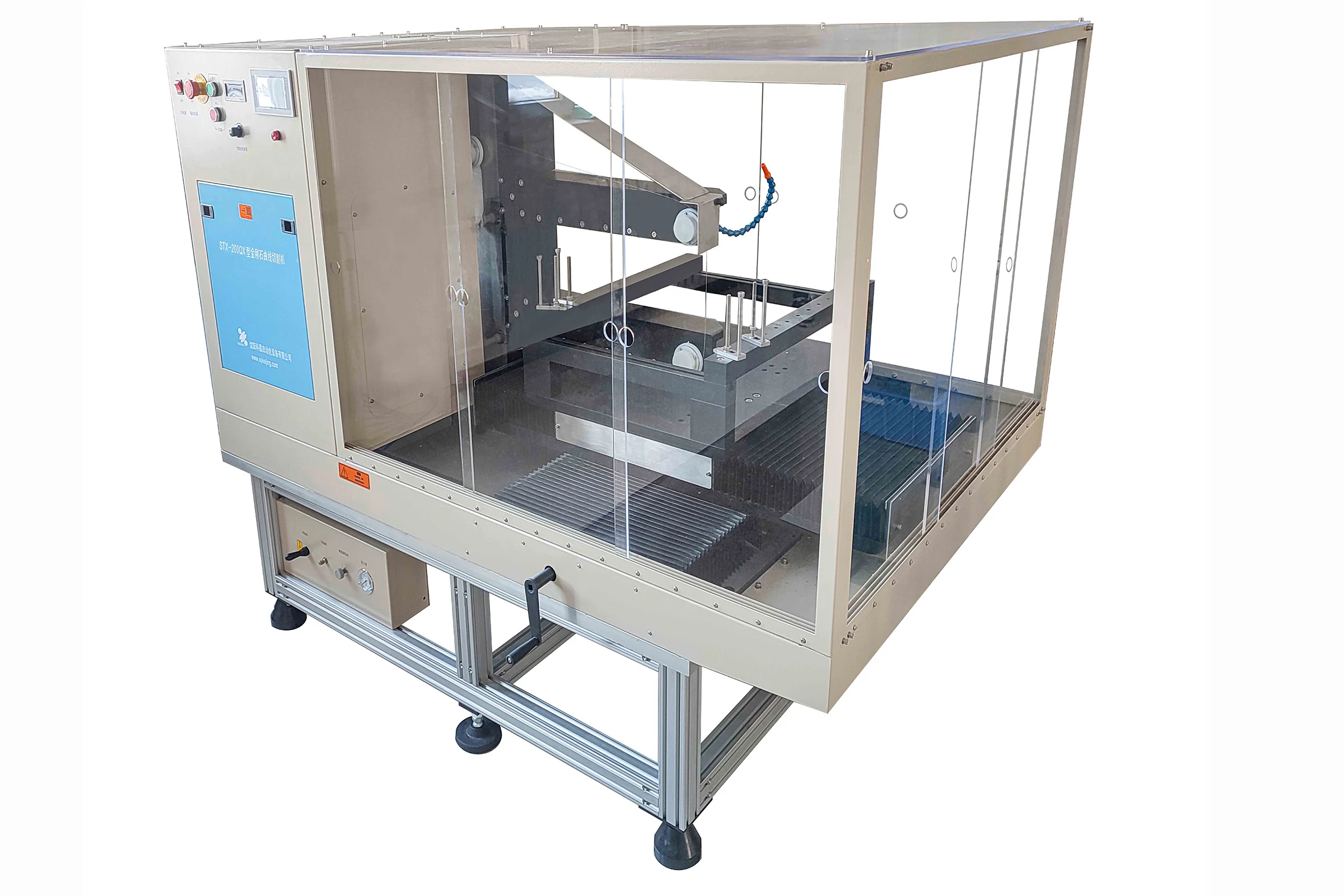 Diamond Wire Curve Cut Machine for Max Sample of 15.7 x 15.7"  with PC Control - STX-200QX - Image 2