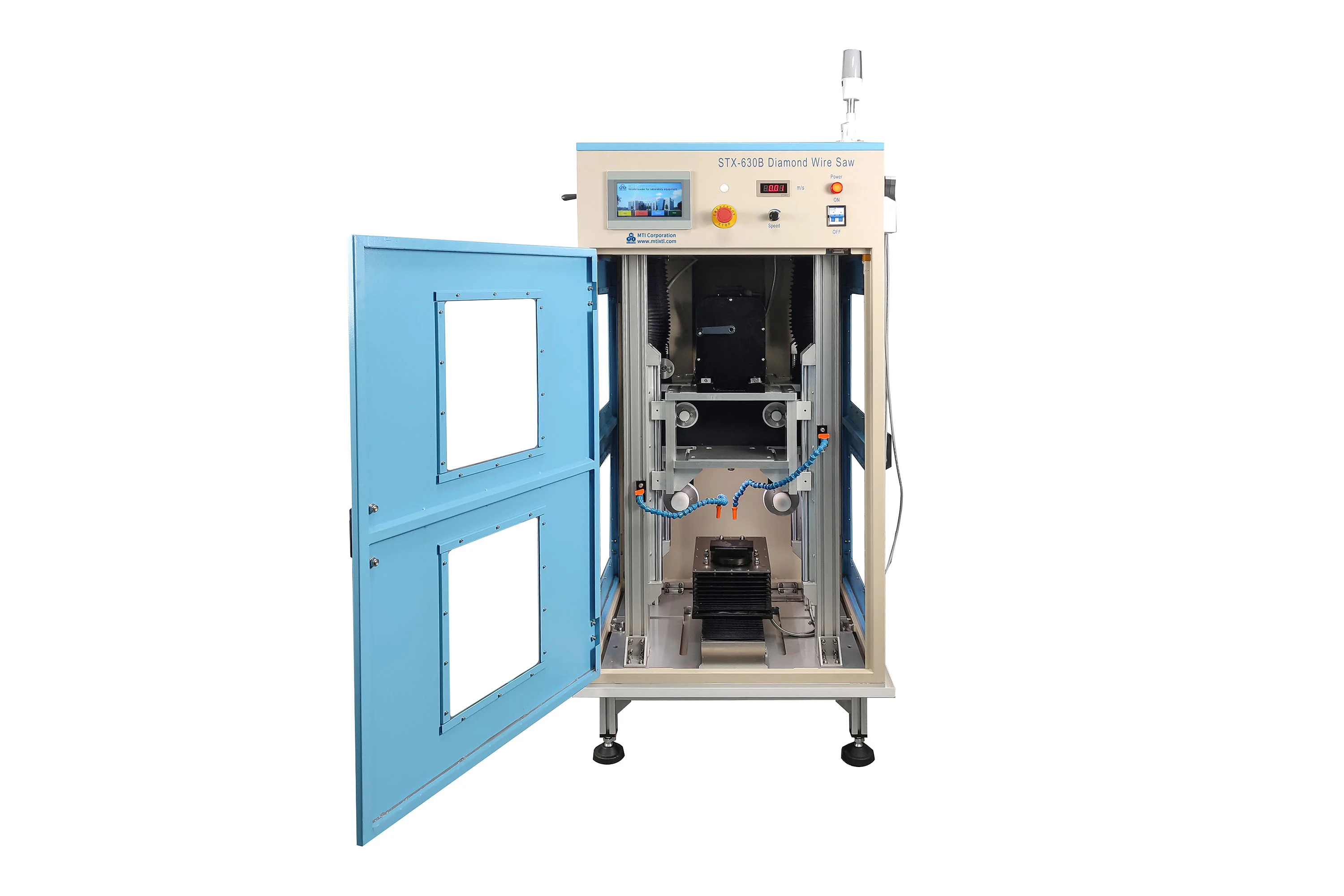 Precision Wire Saw with Sample Stage of 6"x 6"x 6" and Protective Case - STX-630B - Image 2