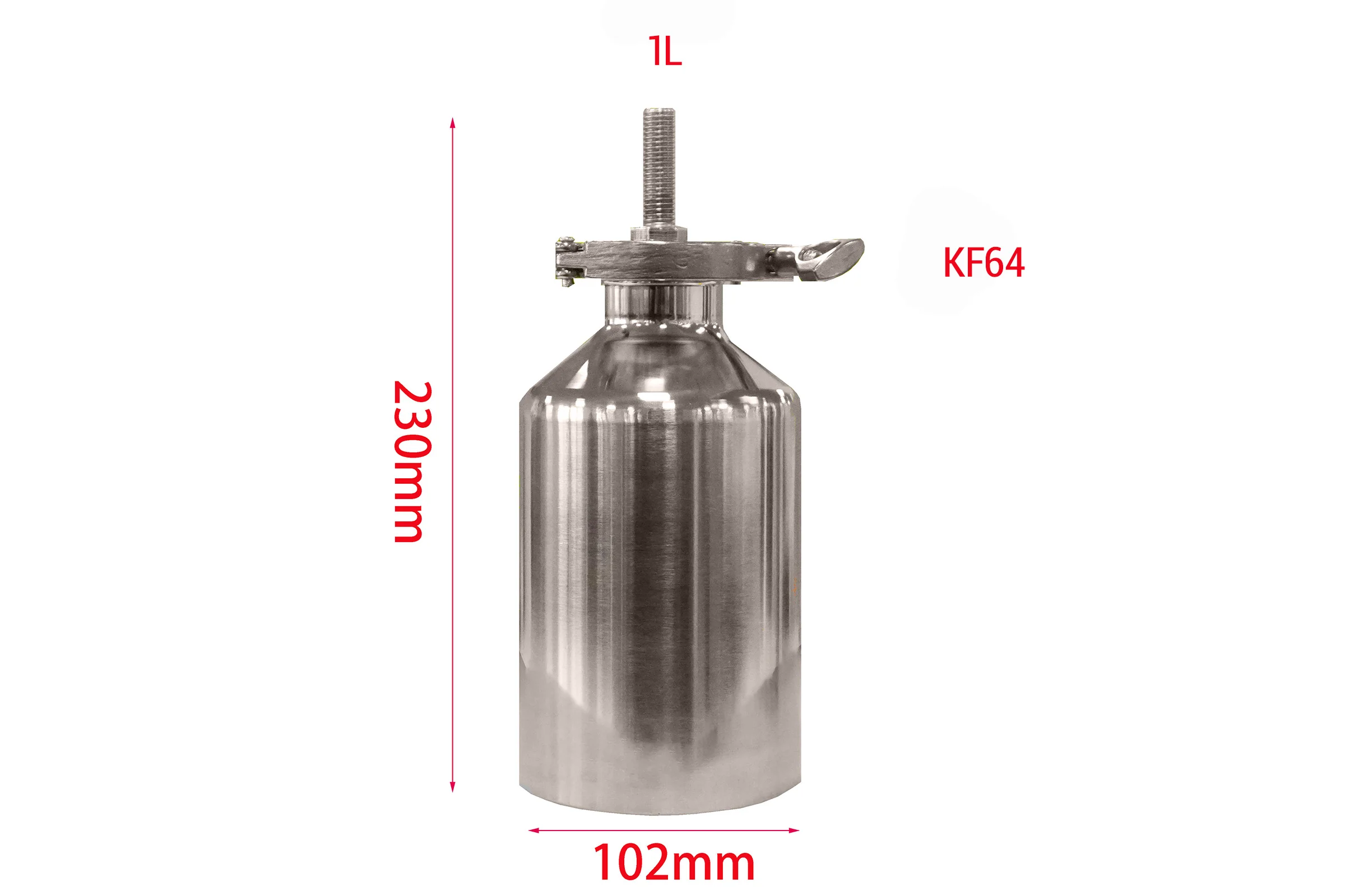 Stainless Steel Tank (Multiple Volumes) for 3D Movement Dry Powder Mixer SYH-5 - Image 4