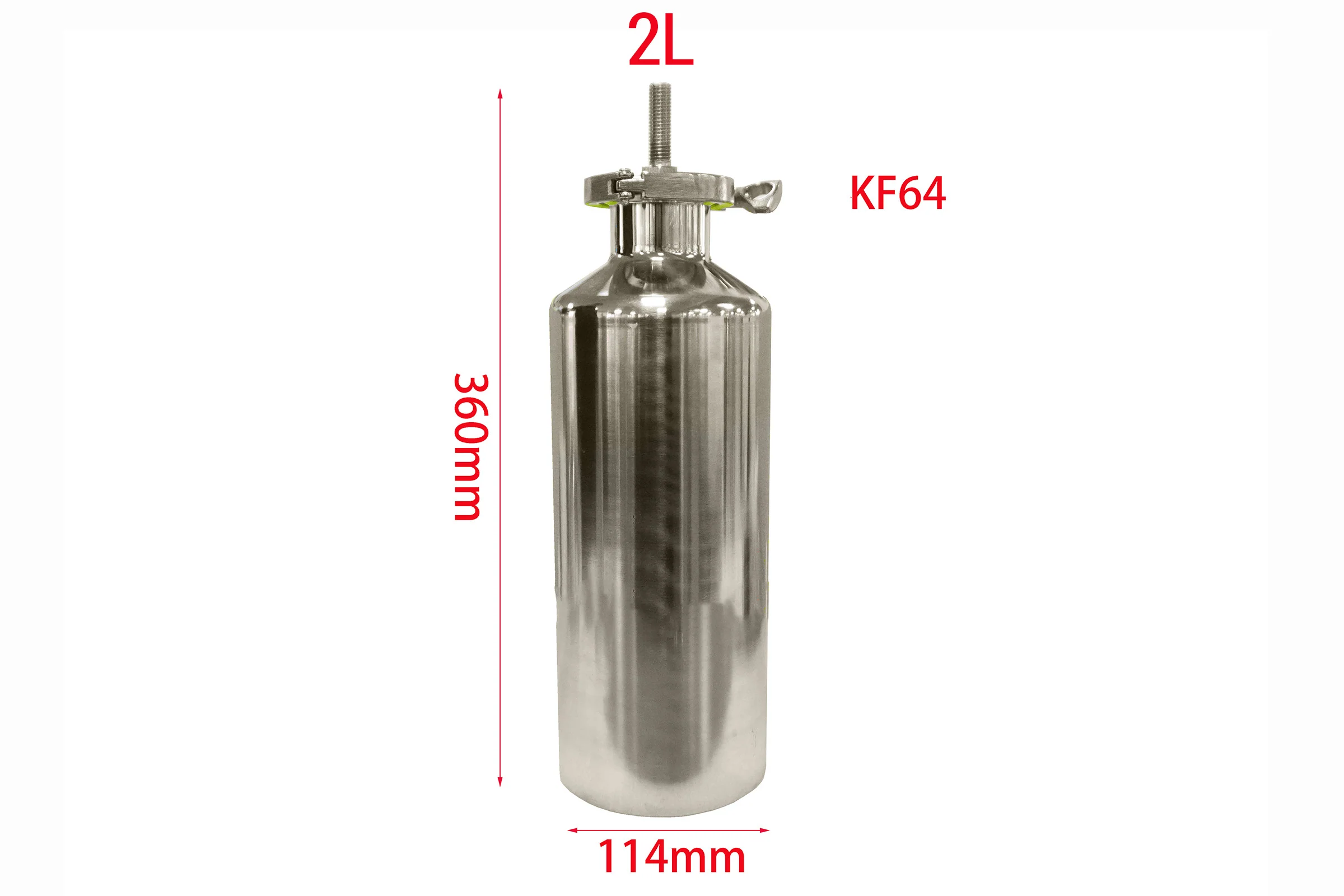 Stainless Steel Tank (Multiple Volumes) for 3D Movement Dry Powder Mixer SYH-5 - Image 5