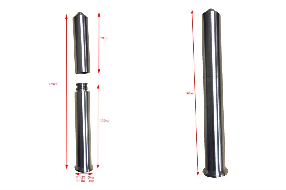 Crucible for Melt Spinning System 160 mm L x 17 mm OD x 14.3 mm ID - TQ22D160 - Image 3