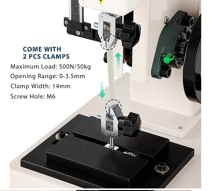 500N Max. Compact Digital Tensile Tester with Laptop and Software - TST-500N - Image 6