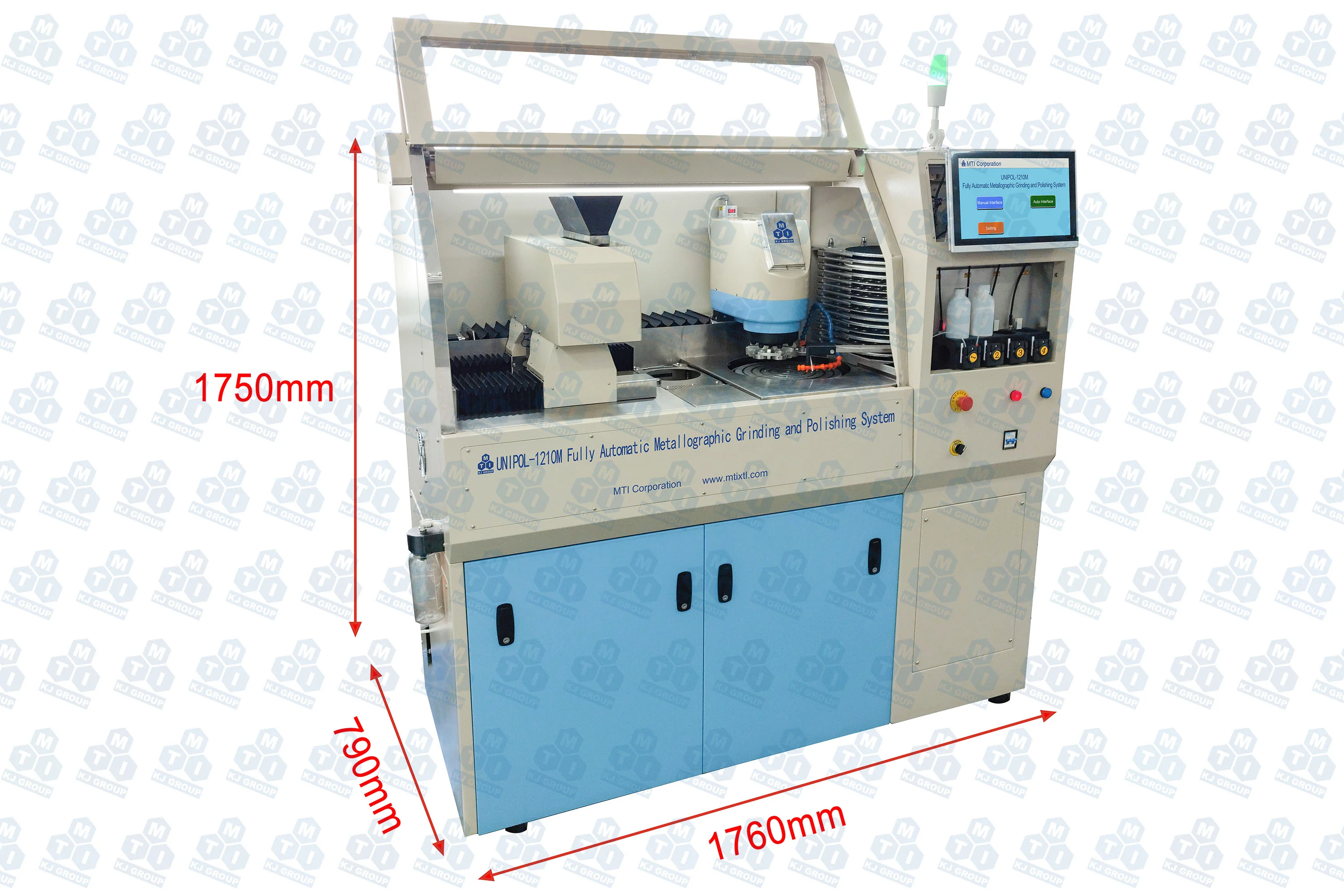 Automated Lapping and Polishing Station with Hot Sample Mounting for Metallographic- UNIPOL-1210M - Image 3