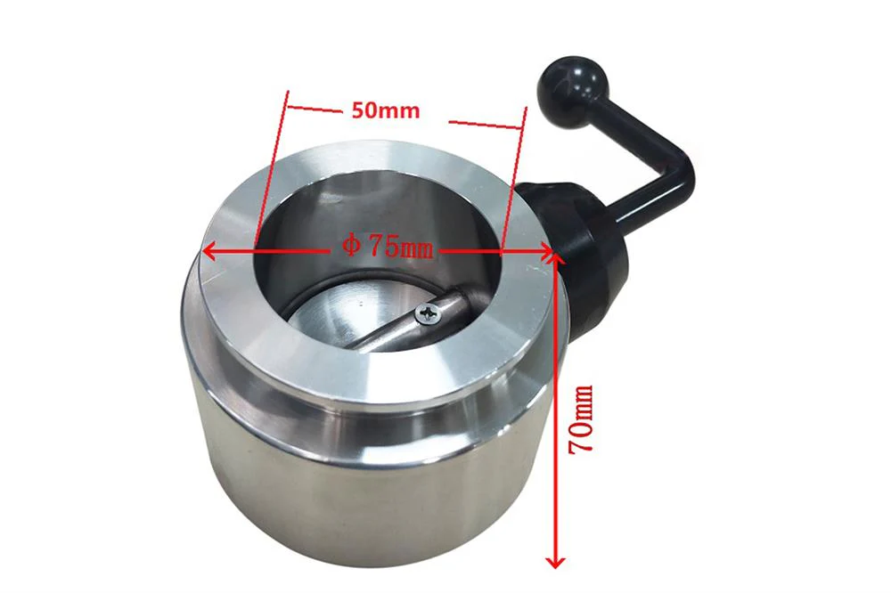 High Vacuum Butterfly Valve KF-40, KF-50 or KF-25 - EQ-Valve-KF - Image 2