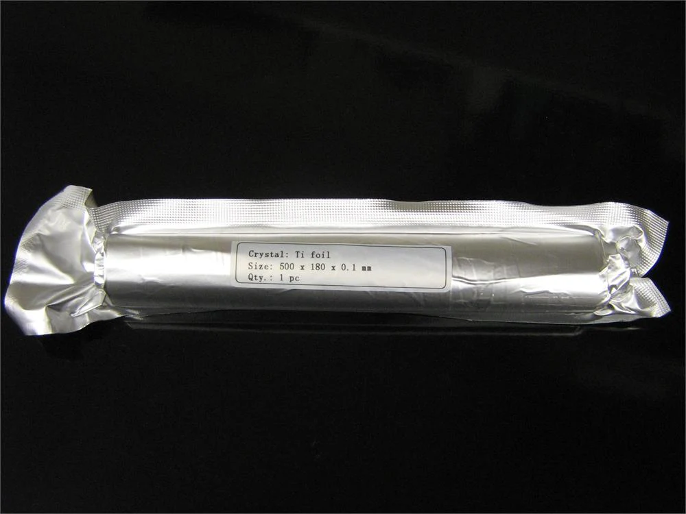 Vanadium Foil (V) Foil: L100 mm x W50 mm x T0.25 mm - MF-V-Foil-100L-0.25T - Image 3