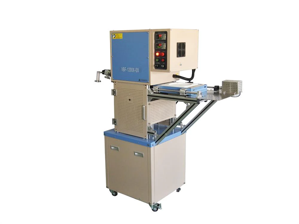 1200°C Bottom-loading Vacuum Furnace (8.6"IDX7.6"H) with Rapid Cooling -VBF-1200X-E8 - Image 3