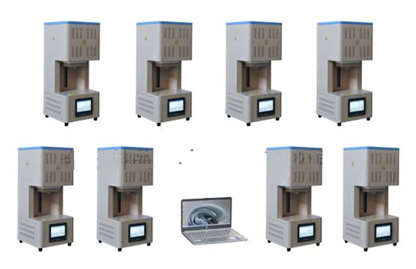 1700 Max Automated Box Furnace / Bottom Loading ( 8"x8"x8") - VBF-1700X-BSA - Image 3
