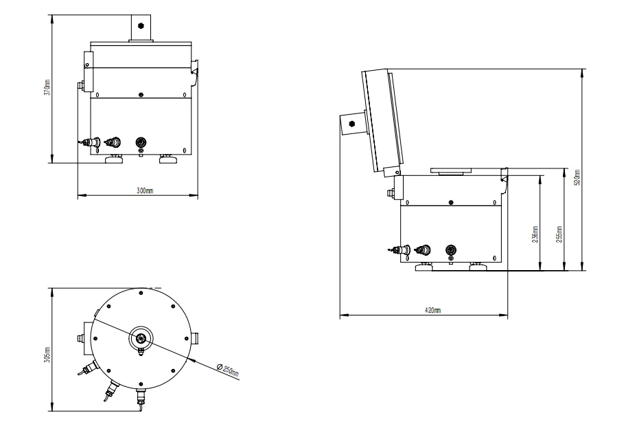 Anti-Corrosion Spin Coater (6K RPM & 6" wafer Max. Ar Gas Compatible) - VTC-200P - Image 2
