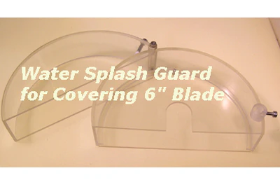 Water splash guard for covering 4" / 6" blade -EC-405-1 - Image 2