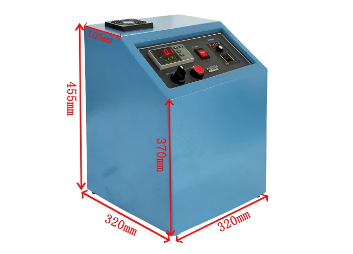 200°C Max 40 T Precision Laminating Hot Press (12" x 12" area) with Electric Hydraulic Pump - YLJ-HP300E - Image 3