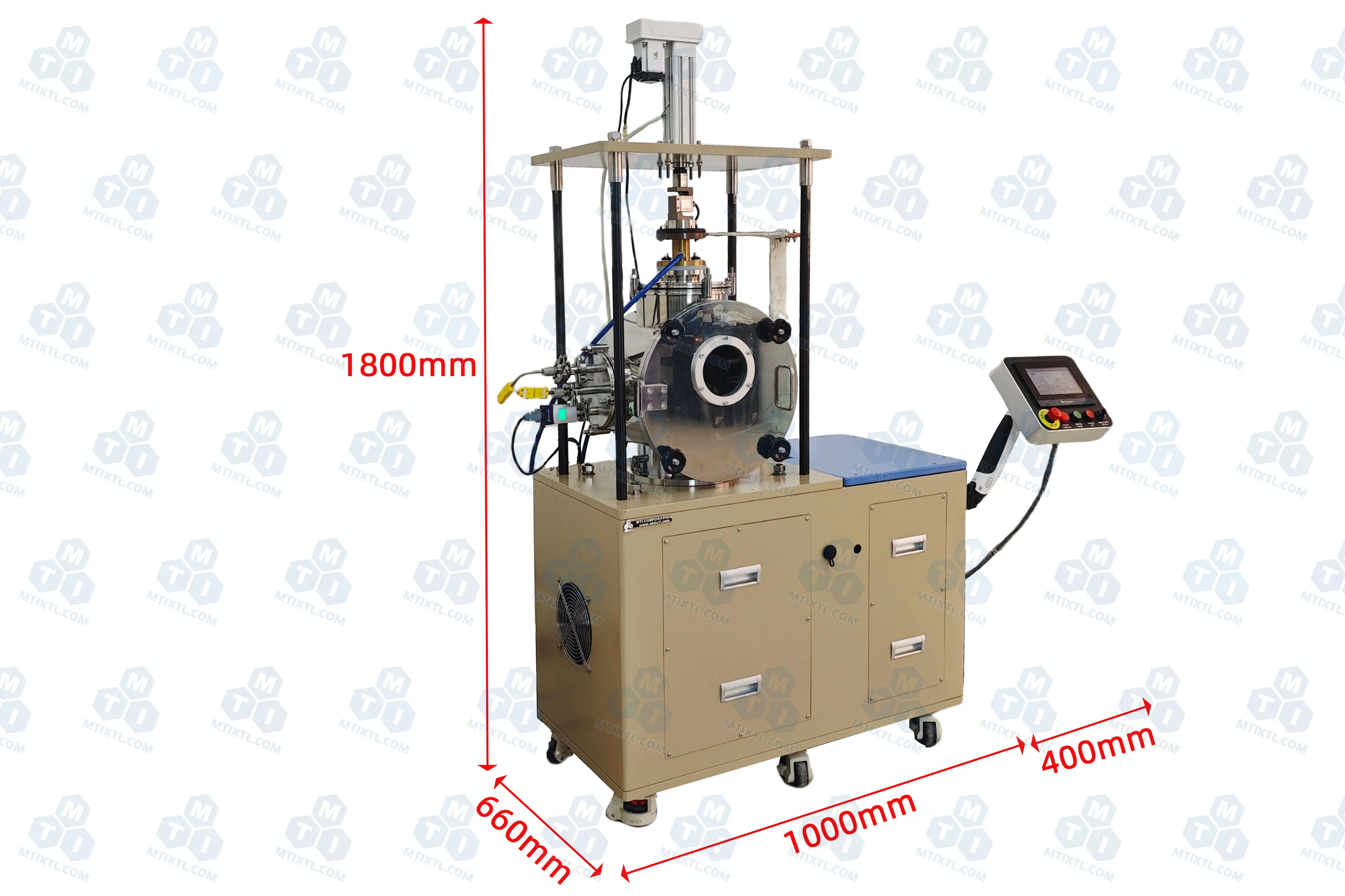 1200 °C Max. Compact SPS Furnace up to 100 MPa YJL-SPS-1200 - Image 3